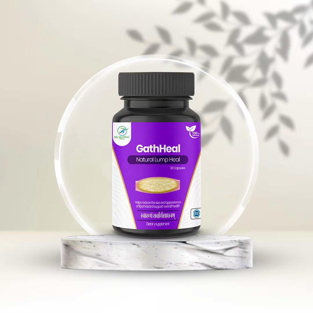 SS Herbal GathHeal Capsules, 30-capsule purple pack